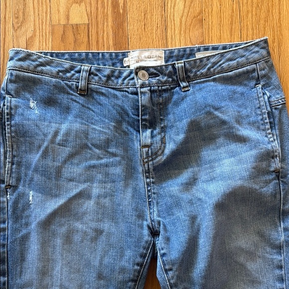 Nili Lotan 25 Tel Aviv Jean slight drop narrow leg classic blue denim good cond - Picture 2 of 7